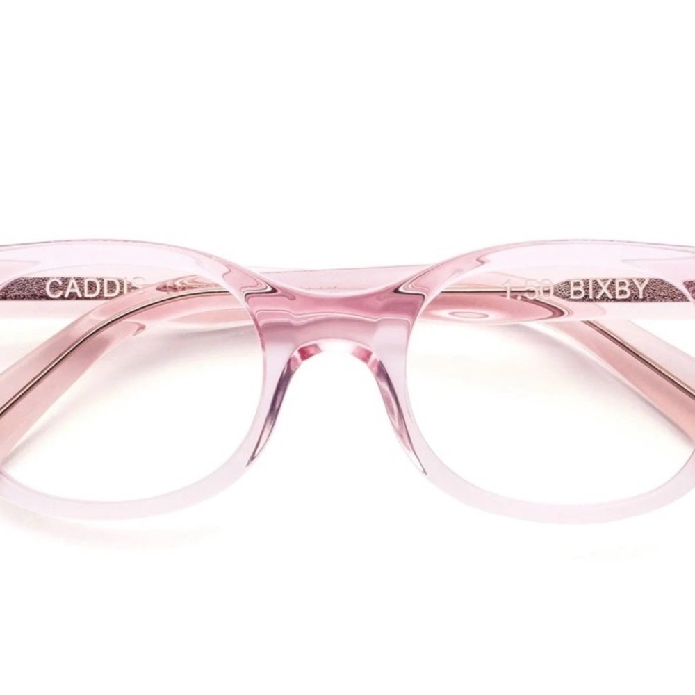 Caddis Bixby 1.5 Pink Transparent Progressive Blue-Light Blocking Glasses
